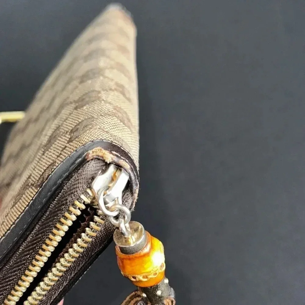 Gucci GG‎ Logo Canvas Long Wallet - Picture 8 of 10